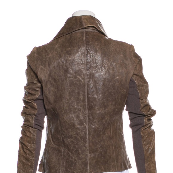 Rick Owens Leather Jacket - Picture 7 of 7